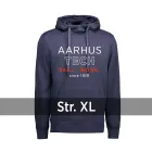 Aarhus Tech Hættetrøje Marine str. XL Herre 636