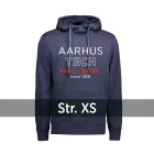 Aarhus Tech Hættetrøje Marine str. XS Herre 636