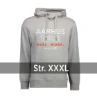 Aarhus Tech Hættetrøje Grå str. 3XL Herre 636